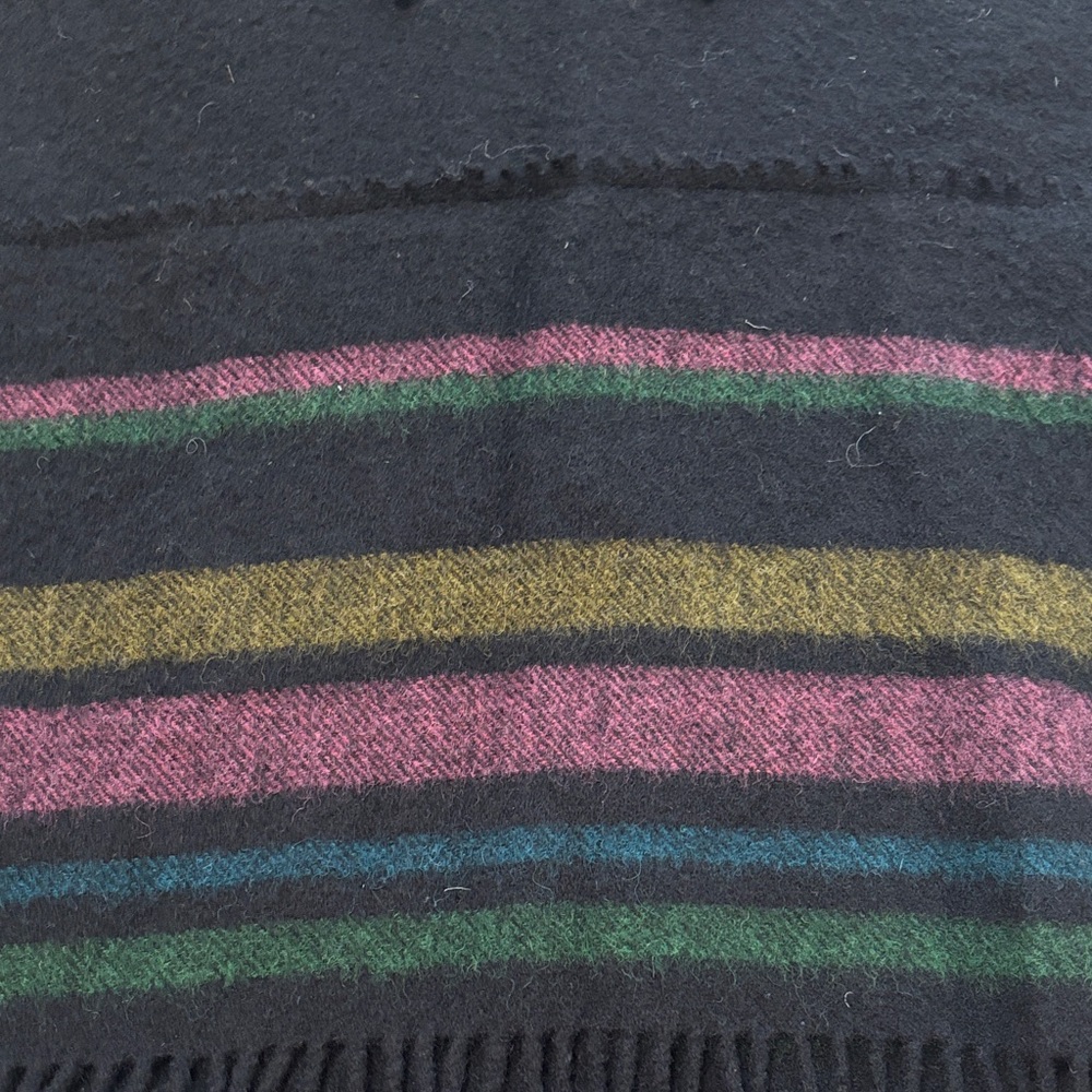 Vintage Lapp lander fringe 100% wool sweater made in Norway - Picture 13 of 13